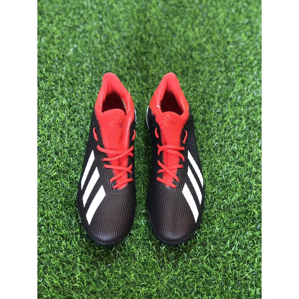 Giày bóng đá TQ adidas Đen đo Vạch trắng TF