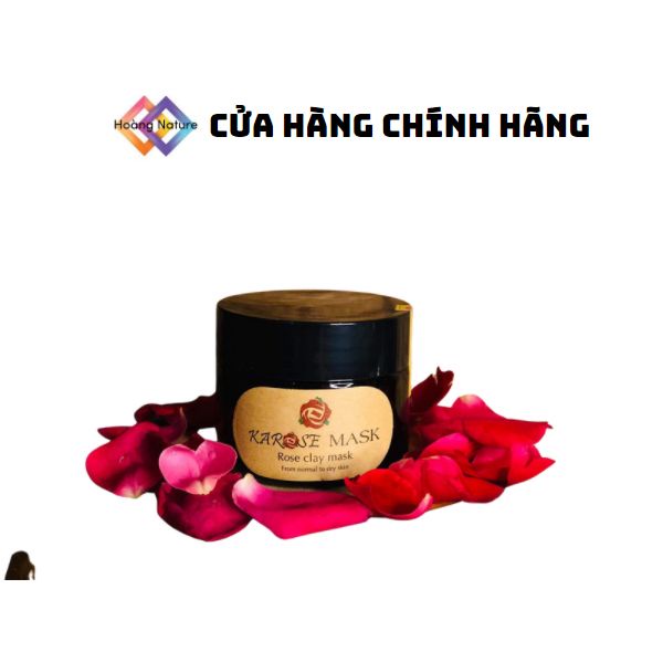 Mặt nạ hoa hồng hữu cơ làm sáng da, ngăn ngừa mụn, mịn màng, ngăn ngừa sạm, nám, da thô ráp, cung cấp dưỡng chất cho da