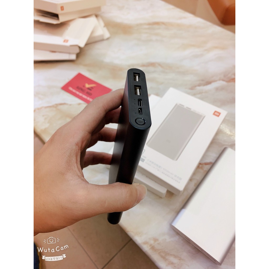 BH 1 Năm Sạc Dự Phòng Xiaomi 10.000mAh GEN 3 - Pin Sạc Dự Phòng XIAOMI Tặng Cáp Lightning TyPe-C - Bảo Hành 6 Tháng