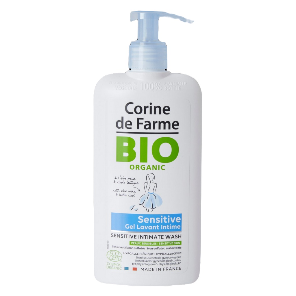 CORINE DE FARME Organic Sensitive Intimate Wash 250ml Dung Dịch Vệ Sinh thumbnail
