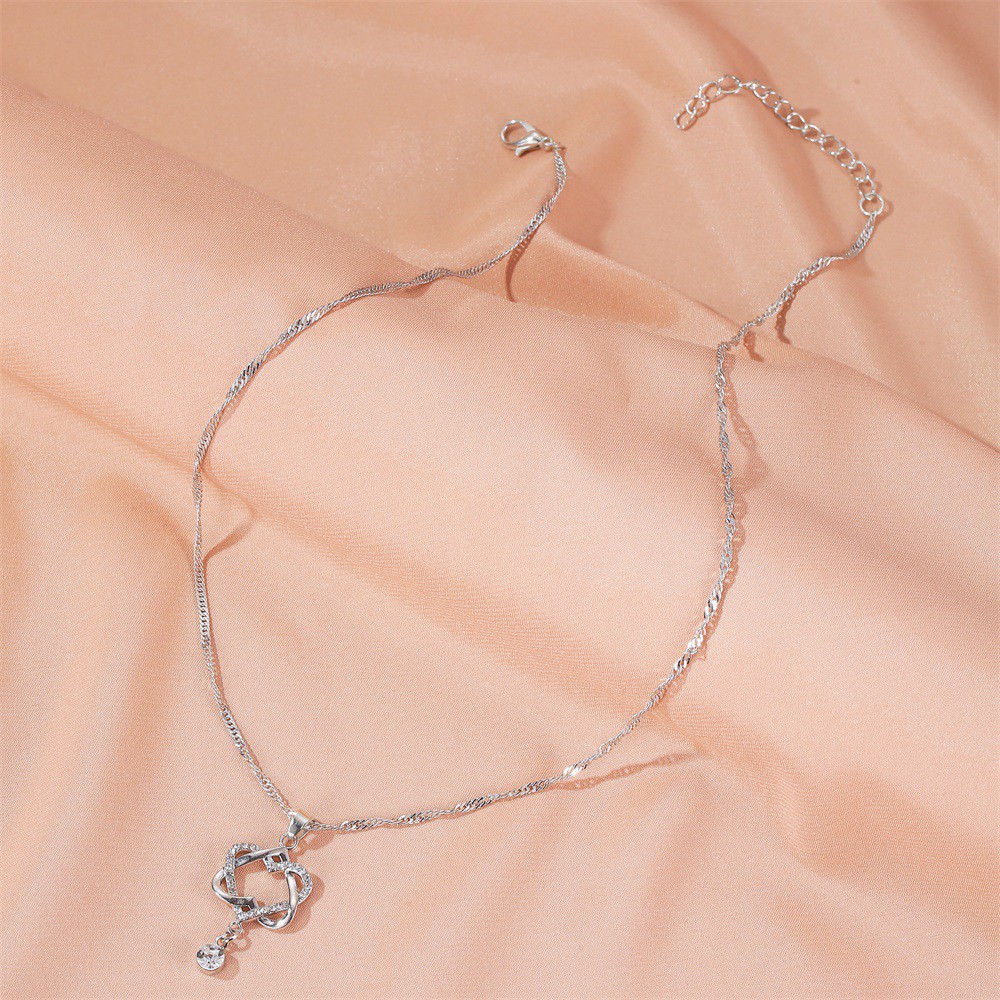 Concentric Love Pendant Necklace