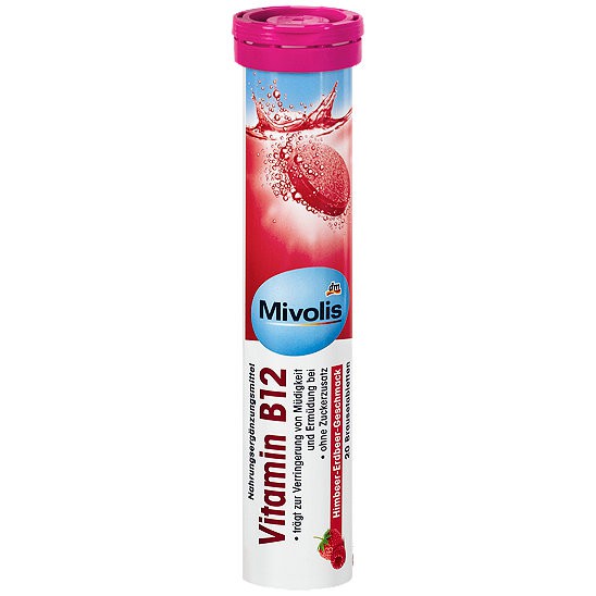 Sủi B12 Mivolis B12 Brausetabletten