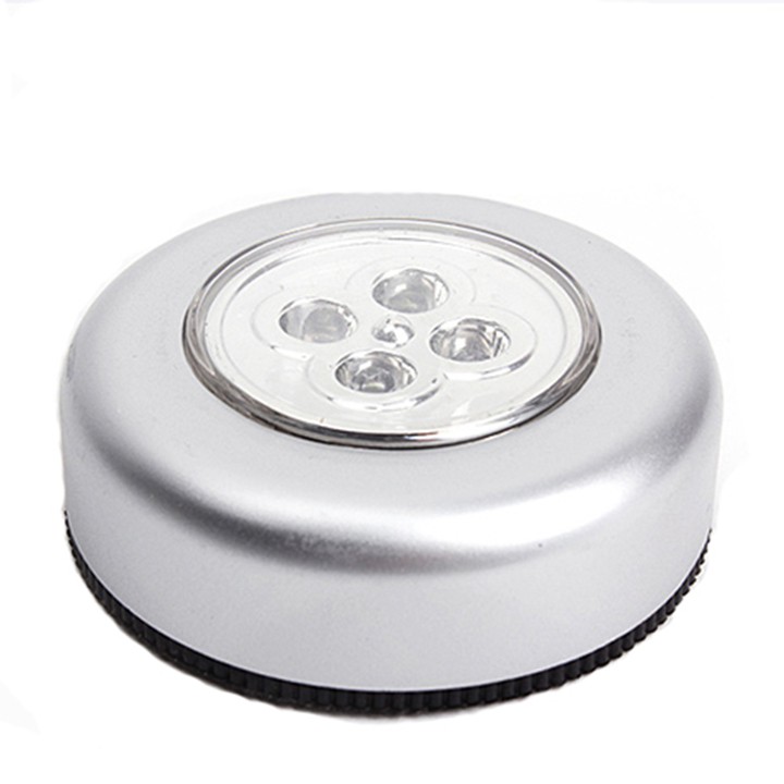 Đèn Led dán tường trần xe ô tô dùng pin ánh sáng trắng