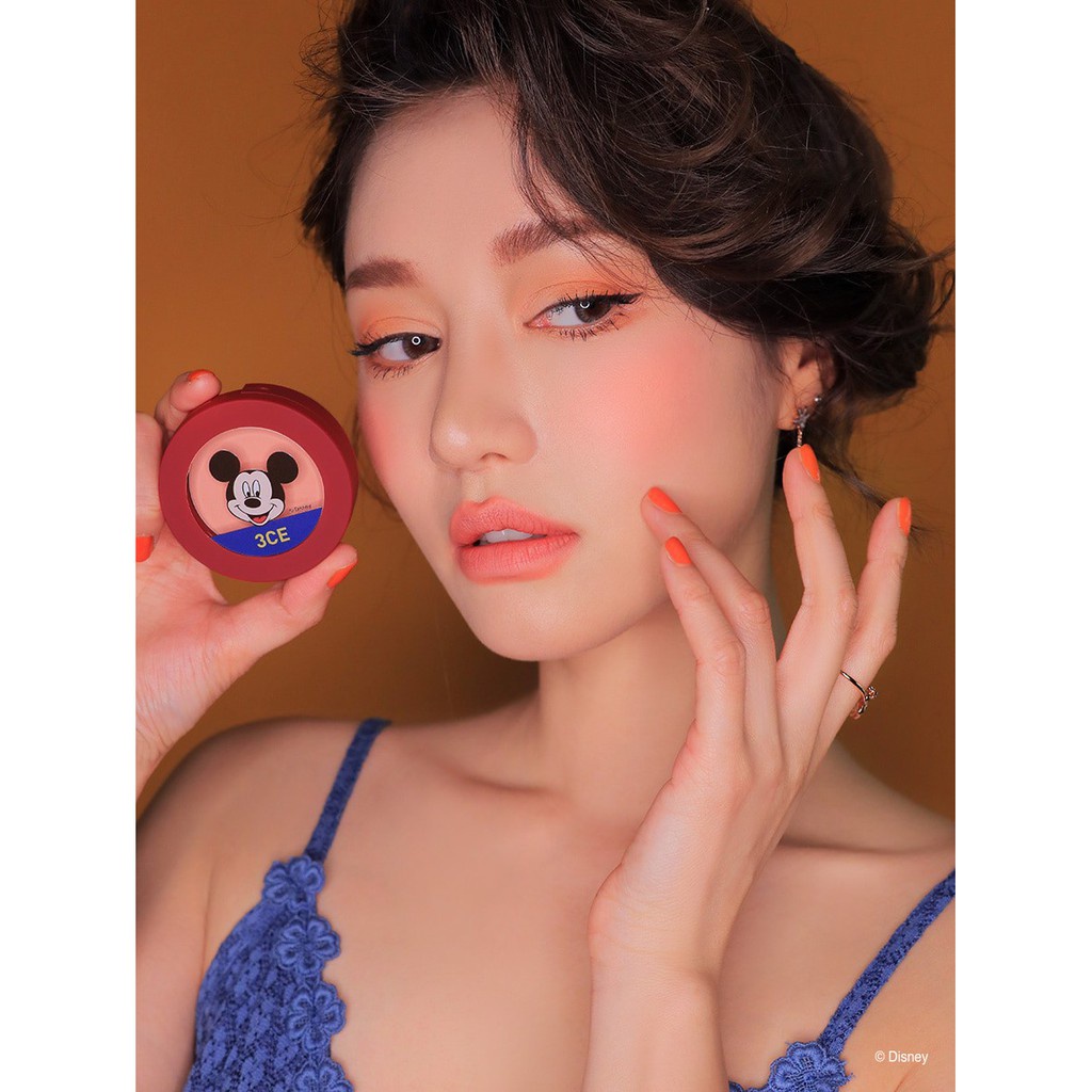 Phấn má hồng bám siêu lâu Mickey 3.CE Disney Face Blush 5g - Phiên bản giới hạn Disney | BigBuy360 - bigbuy360.vn