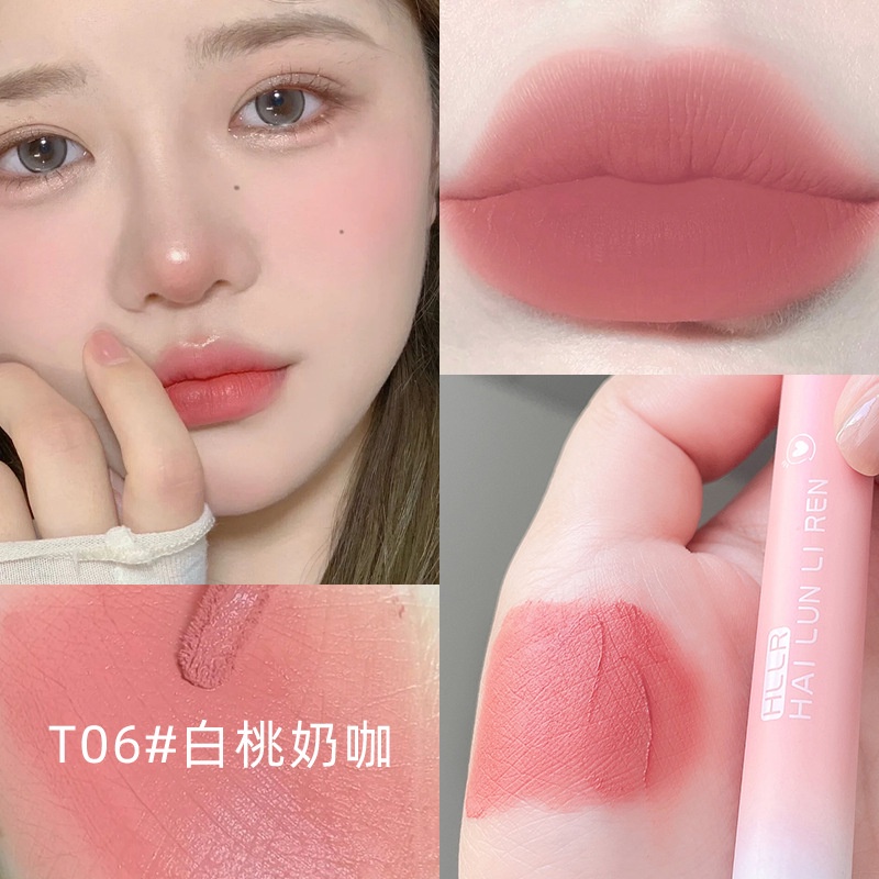 Son Kem Lì Chống Nước Mượt Như Nhung Thiết Kế Vỏ Màu Hồng Đẹp Mắt
