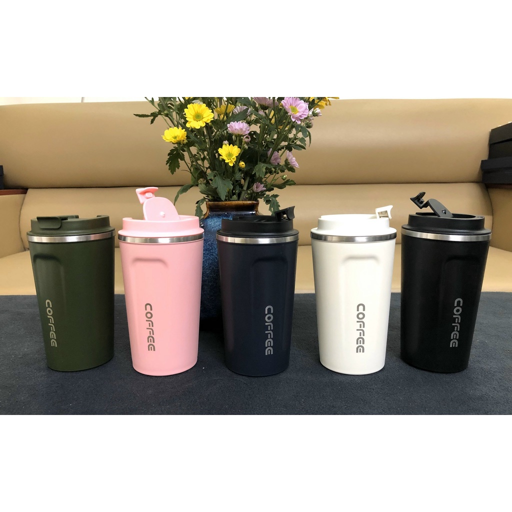 ** KHẮC TÊN**Ly Giữ Nhiệt Inox Nhập Khẩu Coffee Cao Cấp 510ml - Giữ nhiệt 8-10 tiếng hỗ trợ thiết kế theo tên riêng