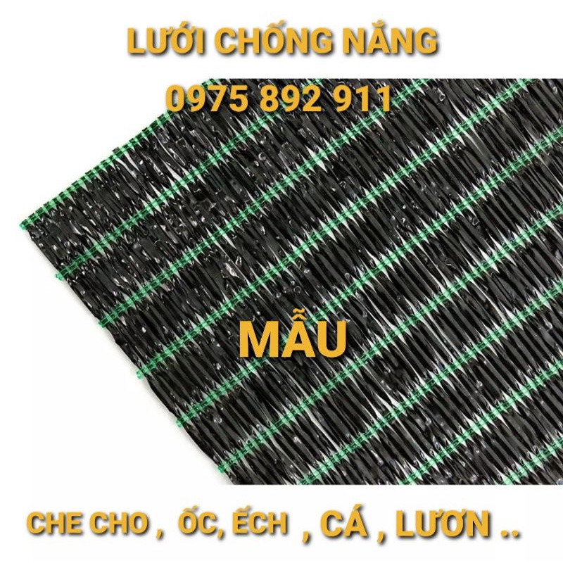 Lưới che nắng 60% cho bể bạt nuôi ốc ếch cá lươn