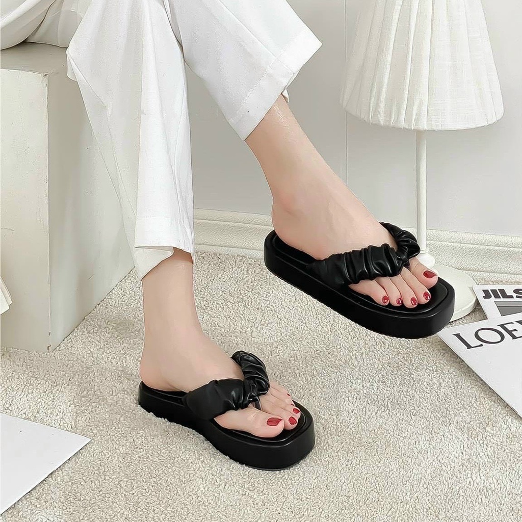 Dép kẹp ngón quai bèo độn đế mã C8