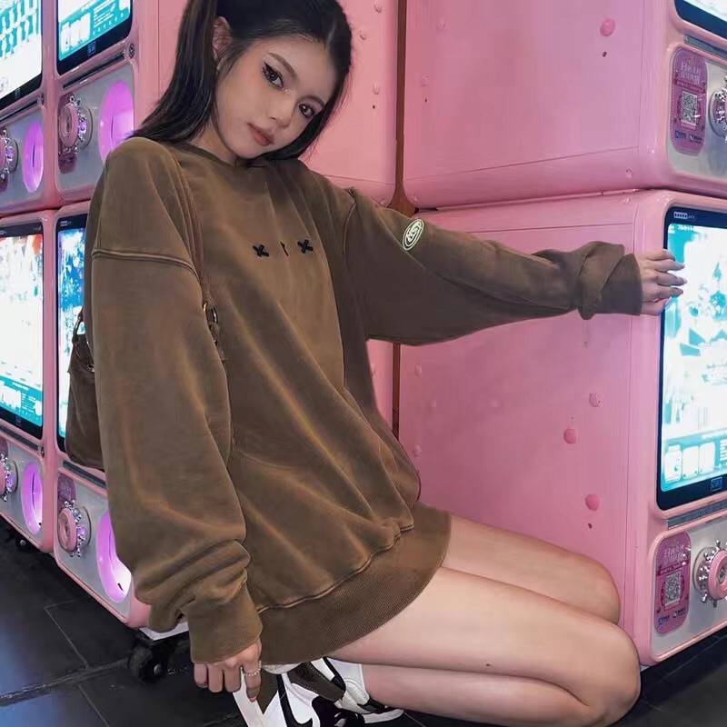 Áo nỉ sweater chữ X trước ngực đủ size