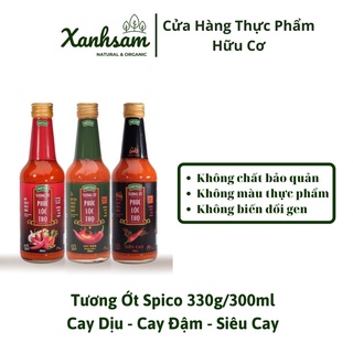 Tương ớt phúc lộc thọ spico cay dịu cay đậm siêu cay 300ml - xanhsam