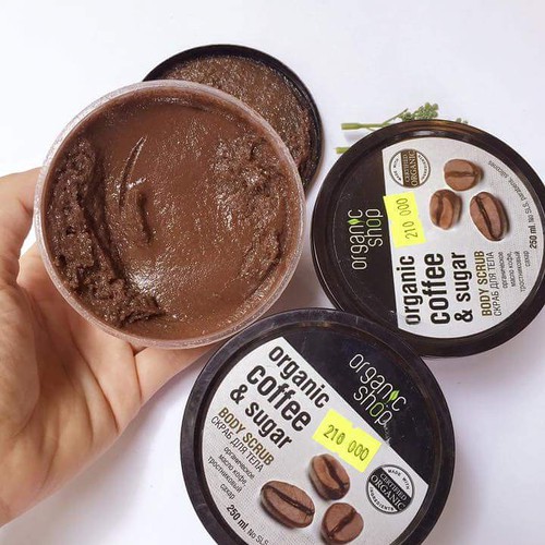 Tẩy da chết cafe body Nga