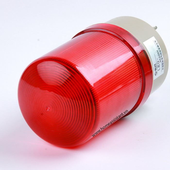 Đèn Chớp Còi Hú Báo Động 110Db 220V SOS01