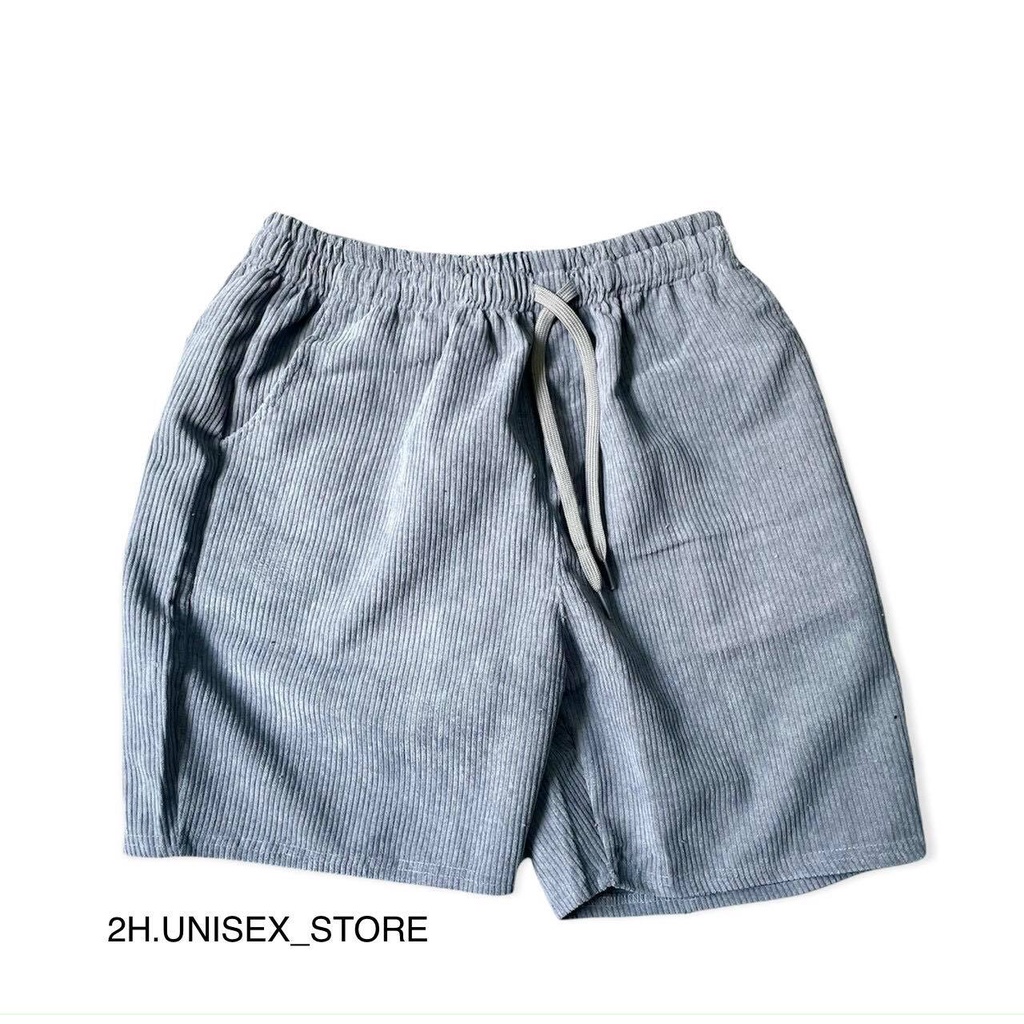 QUẦN SHORT ĐÙI NHUNG TĂM FORM CHUẨN FULL 4 MÀU 2H.UNISEX_STORE