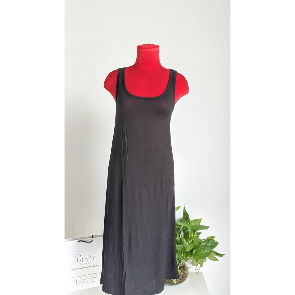 [Kèm video] Váy thun sát nách sang trọng vải thun lạnh mịn mát mùa hè VNN-00101 | BigBuy360 - bigbuy360.vn