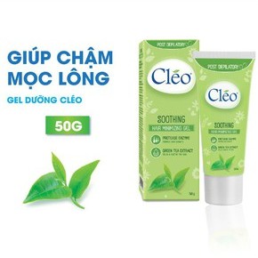 Gel Dịu Da Sau Tẩy Lông Cleo Hỗ Trợ Làm Chậm Mọc Lông 50g