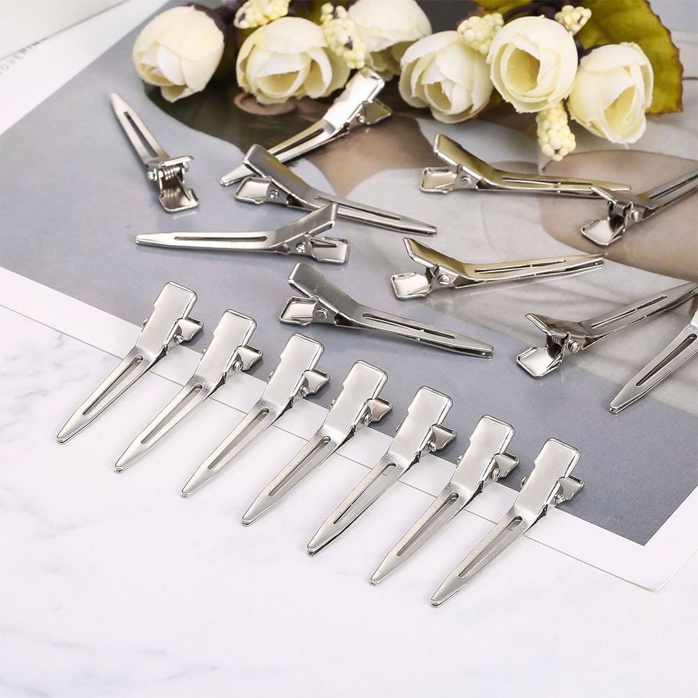 [Hàng mới về] Kẹp tóc kim loại 1.8 &quot; chuyên dụng cho uốn tóc