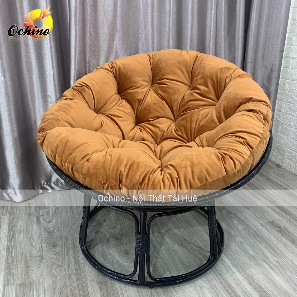 Ghế Nệm Tròn Thư Giãn Papasan Phòng Khách/Phòng Ngủ Phong Cách Bắc Âu ( Ảnh Thật Shop Chụp)