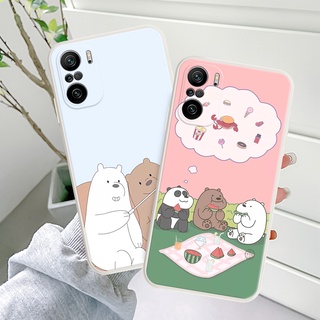 Ốp Điện Thoại Mềm Hình Ba Chú Gấu Cho Xiaomi Redmi 10 8 8a Pro 9 9A 9C NFC 9T Note 10 Pro Max 11 7 8 9 10 10s