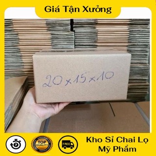 Hộp Carton Giá Rẻ ❤ TRÙM SỈ ❤ [20x15x10] Thùng Hộp Carton Đóng Gói Hàng , phụ kiện du lịch