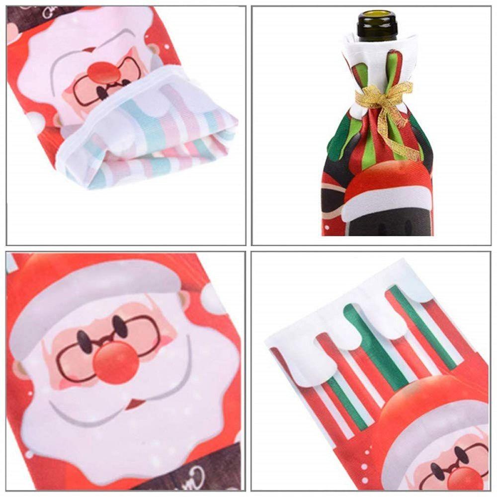 Vỏ Bọc Chai Rượu Hoạ Tiết Giáng Sinh 2022