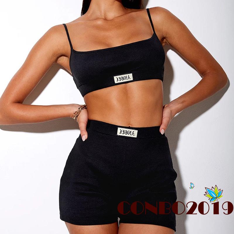 Set Quần Áo 2 Dây Thời Trang Dành Cho Nữ