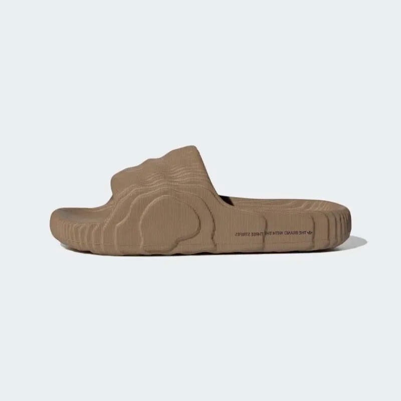 Dép Thể Thao Adidas Màu Nâu - Adidas Adilette 22 Slides ' Brown ' - HQ6466 Sumoauthentic