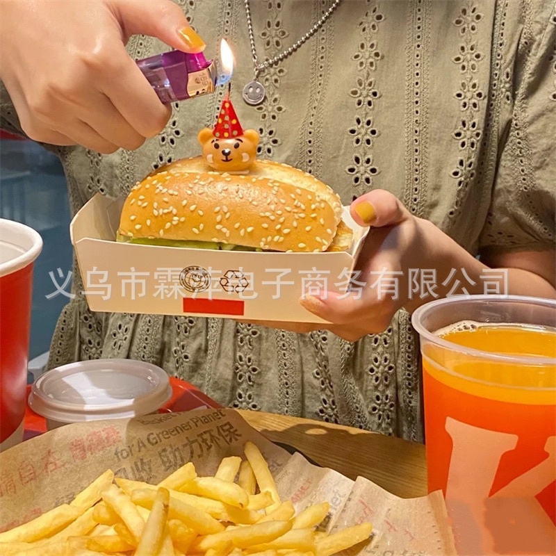Nến Chú Hề Nến Mặt Cười Đội Mũ Trang Trí Bánh Kem Ngộ Nghĩnh - Yori Party