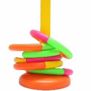 Cột thả vòng.ném vòng t