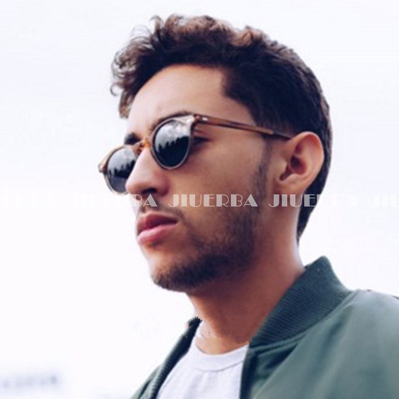 Kính mát thời trang UV400 khung oval nhỏ cổ điển dành cho nam và nữ