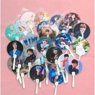 QUẠT BTS BLACKPINK BT21 JUNGKOOK V JHOPE SUGA JIMIN JIN RAPMON