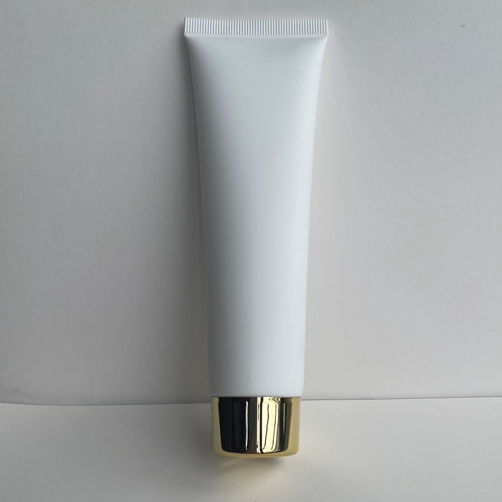 Tuýp Mỹ Phẩm 100g - 100ml Trắng Nhám Nắp Vàng Gold Cao Cấp
