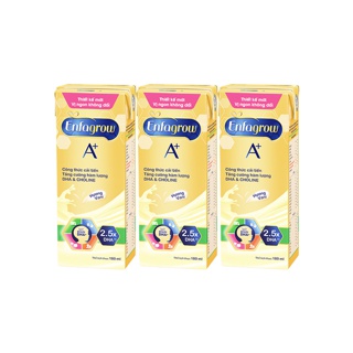 Sữa bột pha sẵn Enfagrow 180ml lốc 3 hộp