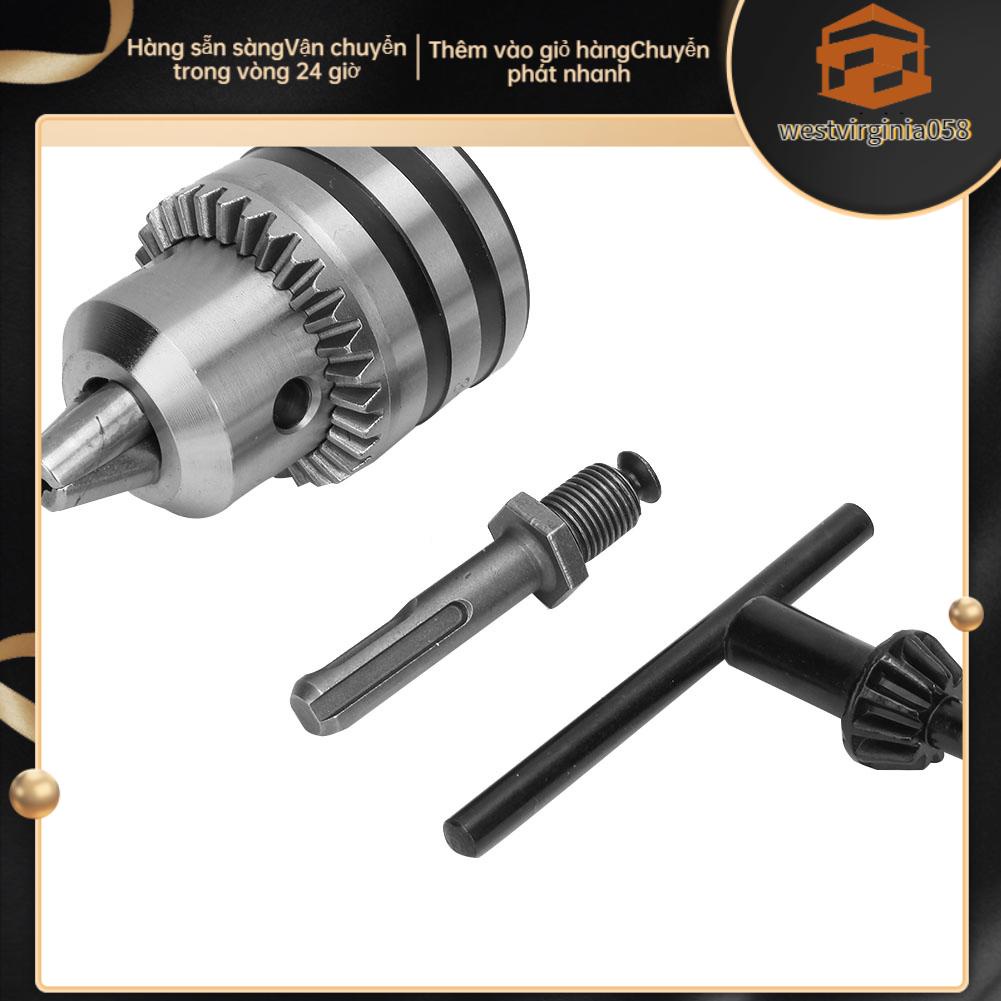 Westvirginia058 Bộ điều hợp Chuck mũi khoan 3.0-16MM 1 / 2-20UNF Loại chìa khóa Máy với chuyển đổi chuôi tròn