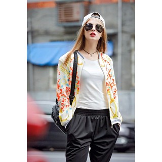 Áo bomber nữ,áo khoác bomber nữ họa tiết cực đẹp ( ảnh thật cuối)