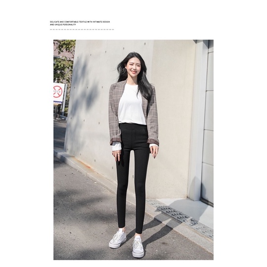 (Sẵn) Quần legging giả jeans order Tmall linhhong90