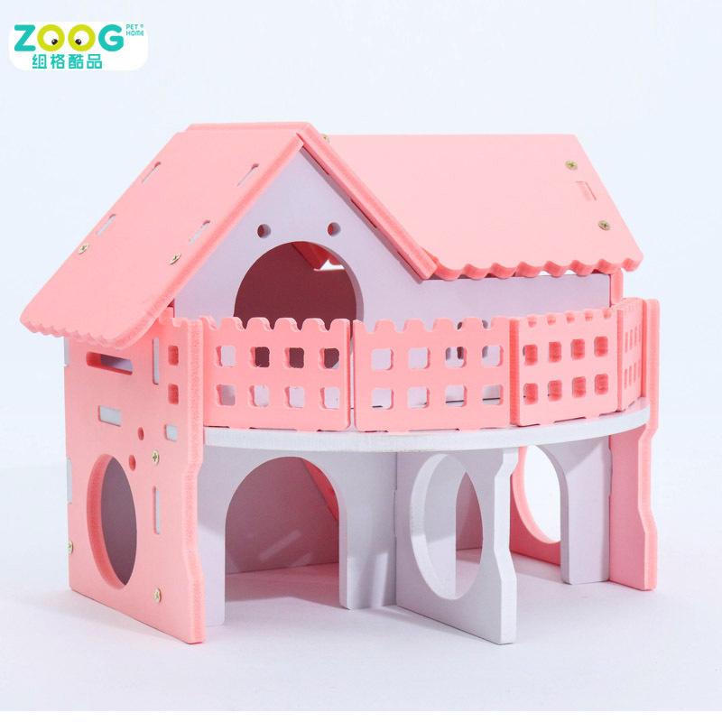 Giường Ngủ Bằng Gỗ Nhiều Màu Sắc Cho Chuột Hamster | BigBuy360 - bigbuy360.vn