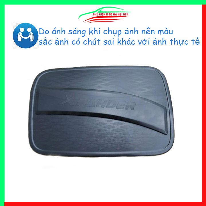 Ốp nắp xăng Xpander 2018-2023 nhựa đen bảo vệ chống trầy trang trí ô tô
