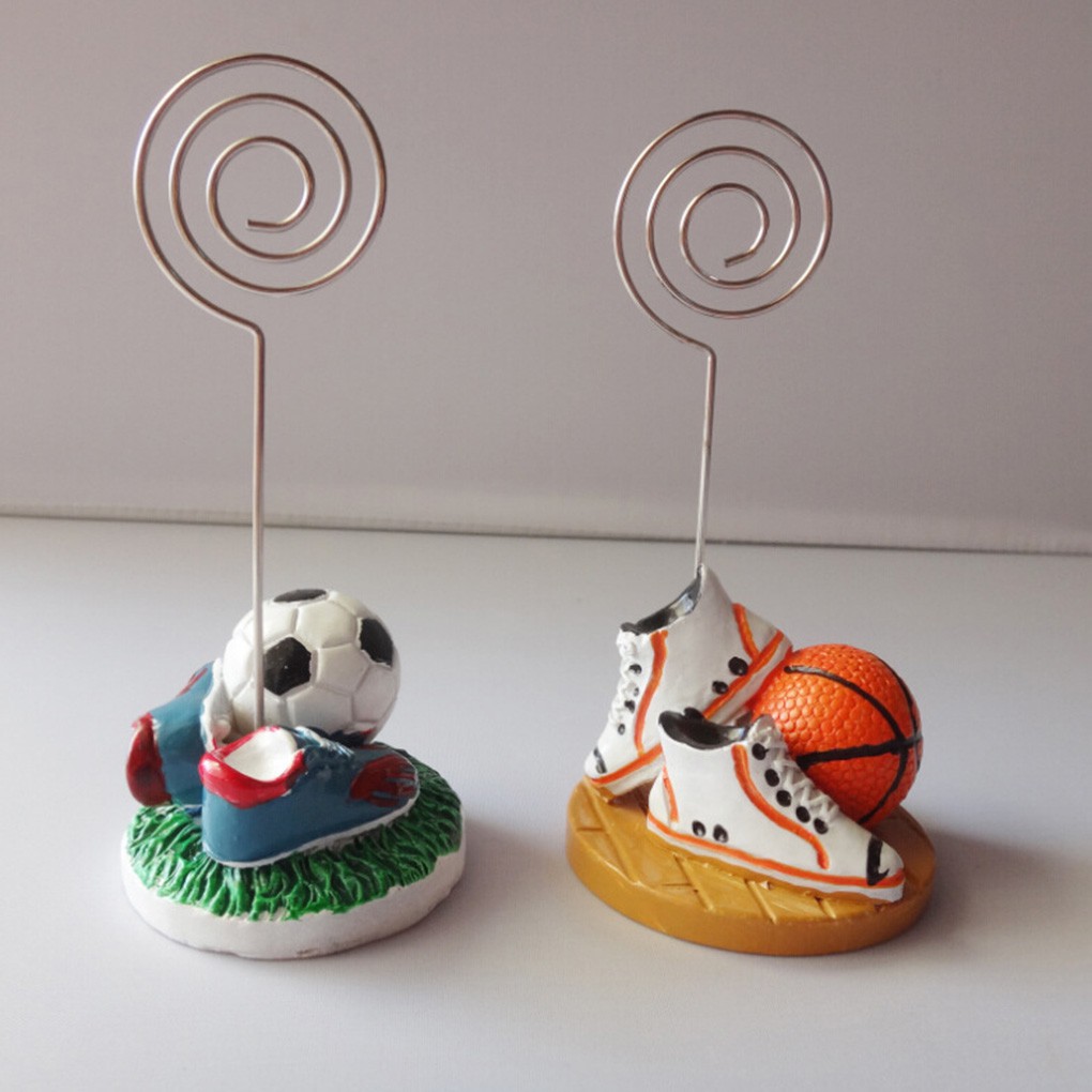 Đế giữ thẻ họa tiết bóng đá, bóng rổ