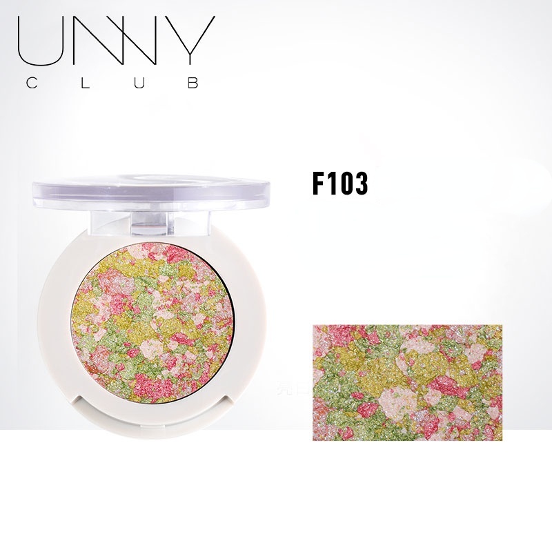 UNNY CLUB Bảng Phấn Mắt Đơn Sắc Ánh Ngọc Trai Nhung Mịn M119 S109