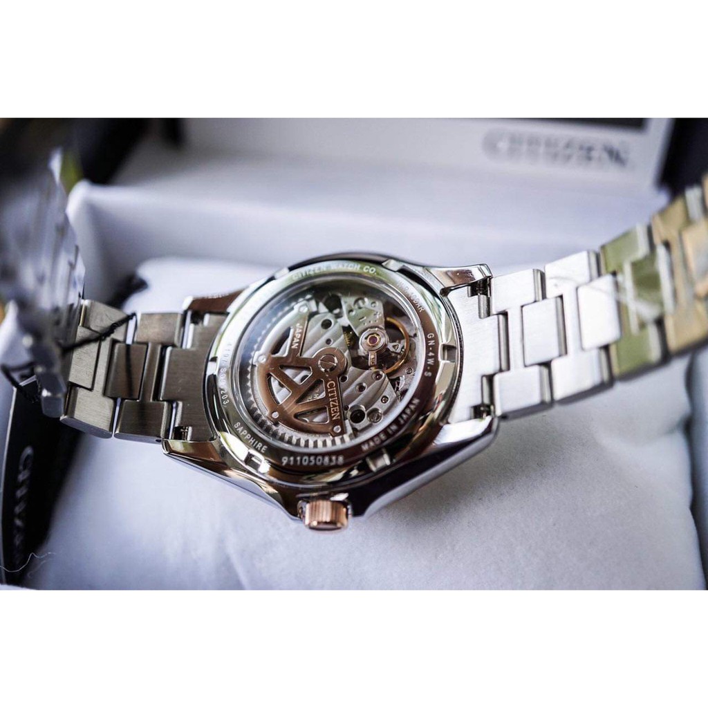 Đồng hồ nam Citizen NP1014-51E - Máy Automatic cơ - Kính Sapphire nguyên khối