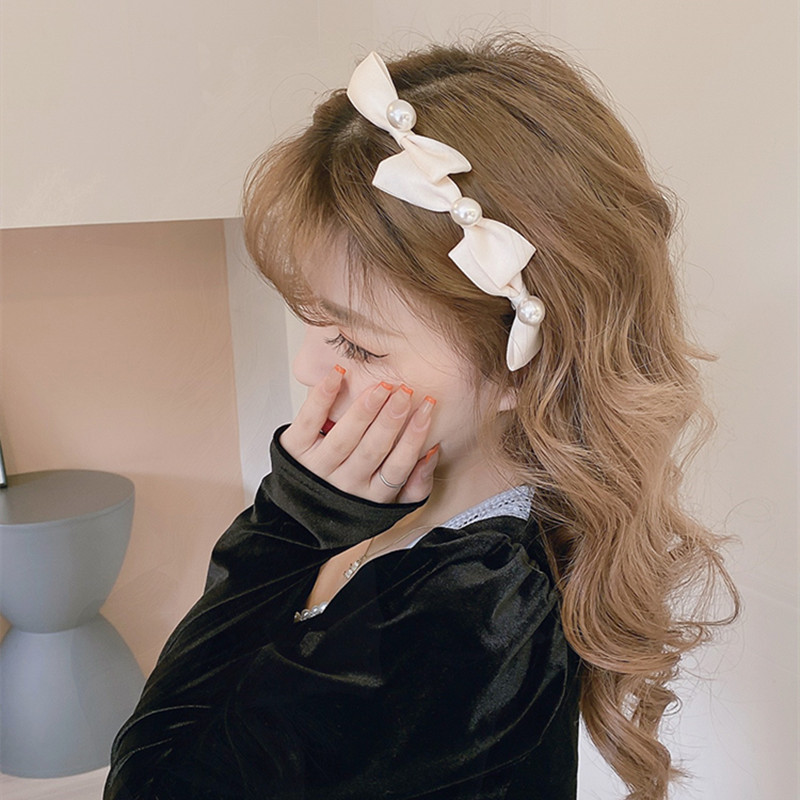 Cài tóc đính ngọc trai giả phong cách thanh lịch dành cho nữ