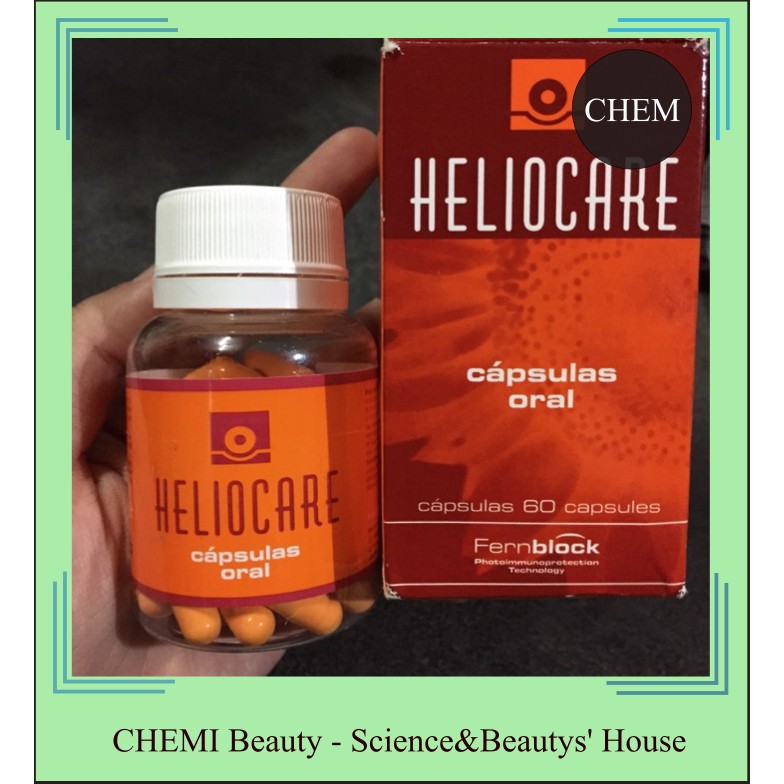 Viên uống chống nắng Heliocare 60 viên | Thế Giới Skin Care