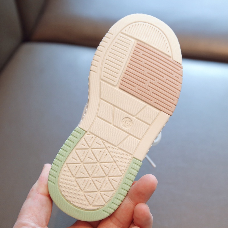 Giày Sneaker Cổ Cao Đế Mềm Chống Trượt Thoải Mái Thời Trang Cho Bé Trai Và Gái 3-18 Tuổi