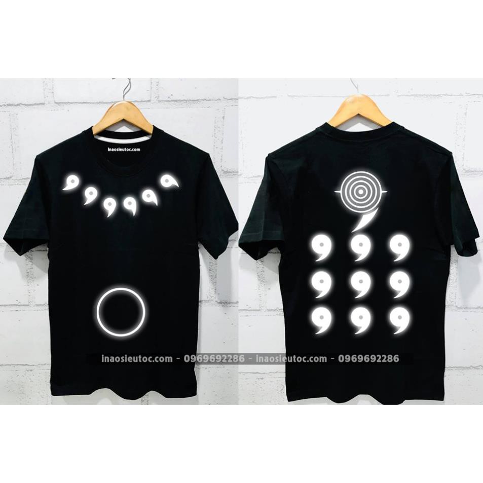 GIÁ RẺ- 🔥SIÊU RẺ🔥 áo thun unisex in Naruto - One Piece phản quang in hình đẹp cực chất / có size cho trẻ em