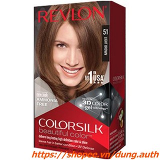 Thuốc Nhuộm Tóc Revlon Số 51 Nâu Sáng