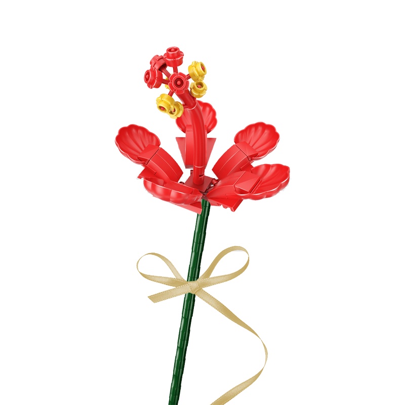 Đồ Chơi Lắp Ráp Hình Bó Hoa Sáng Tạo Trang Trí Nhà Cửa Đẹp Mắt