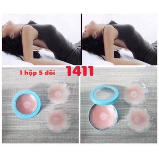 Hộp 5 đôi Miếng Dán Nhũ Hoa Sinicone Siêu Mềm