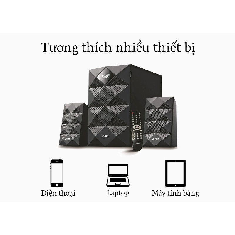 [Mã 157ELSALE hoàn 7% đơn 300K] Loa Vi Tính Bluetooth Fenda A180X – 2.1