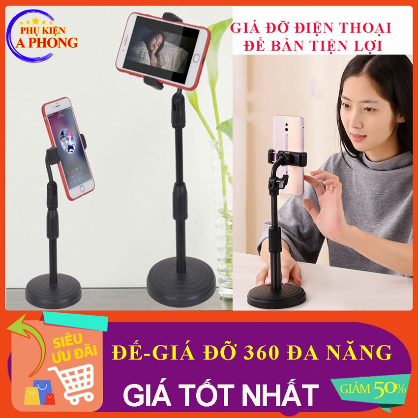 [Bán Chạy] Đế đỡ điện thoại, giá để bàn điện thoại tiện lợi, de do, gia do Microphone Stands tiện dụng. | WebRaoVat - webraovat.net.vn