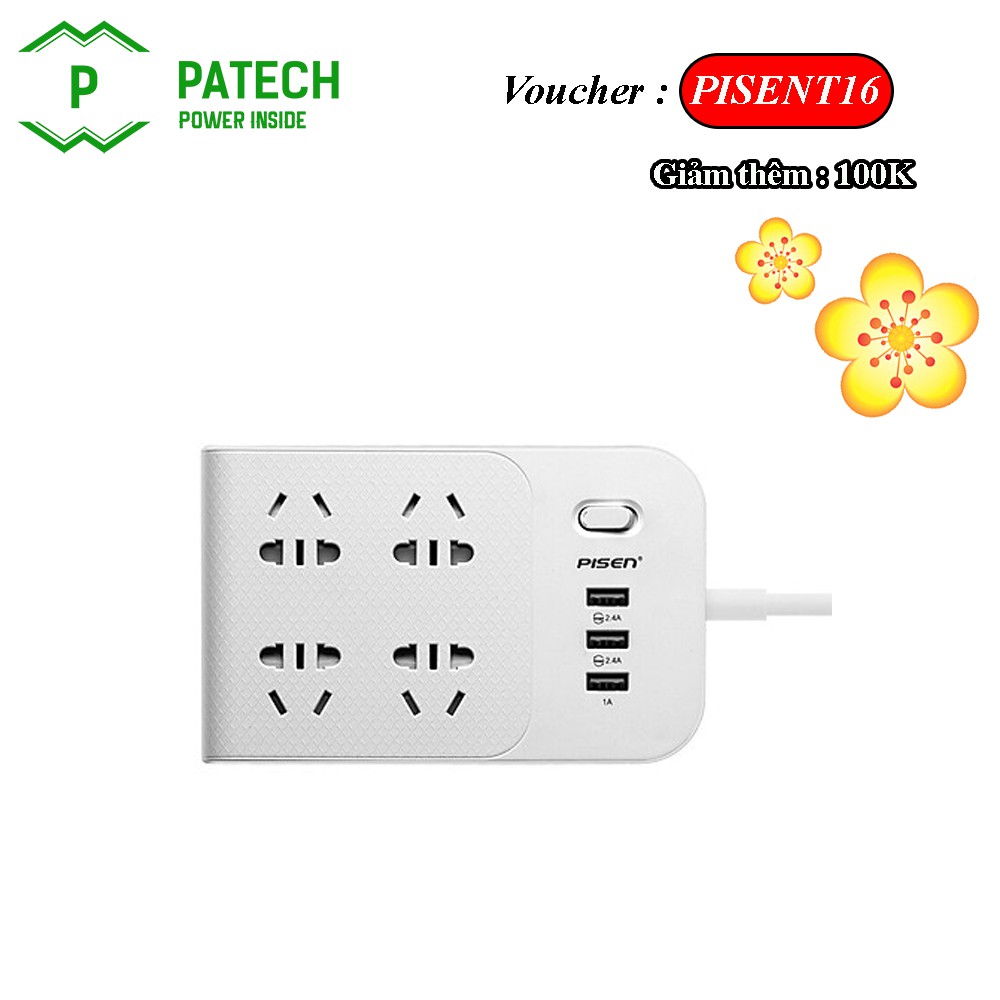Ổ cắm điện Pisen BH43